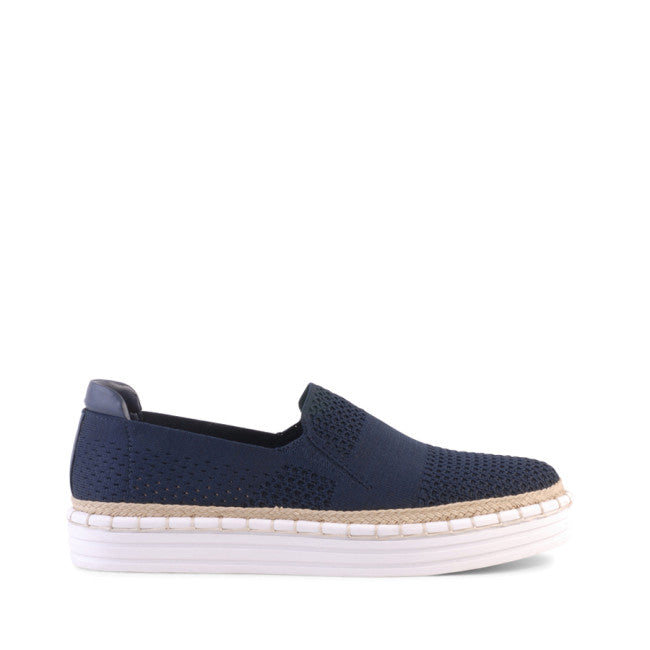 Queen Slip On Sneakers - Navy